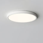 Minimalist Iron Flush Mount Ceiling Light With Slim Low-Profile Design