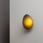 Modern Glass Wall Sconce With Warm Glass Shades