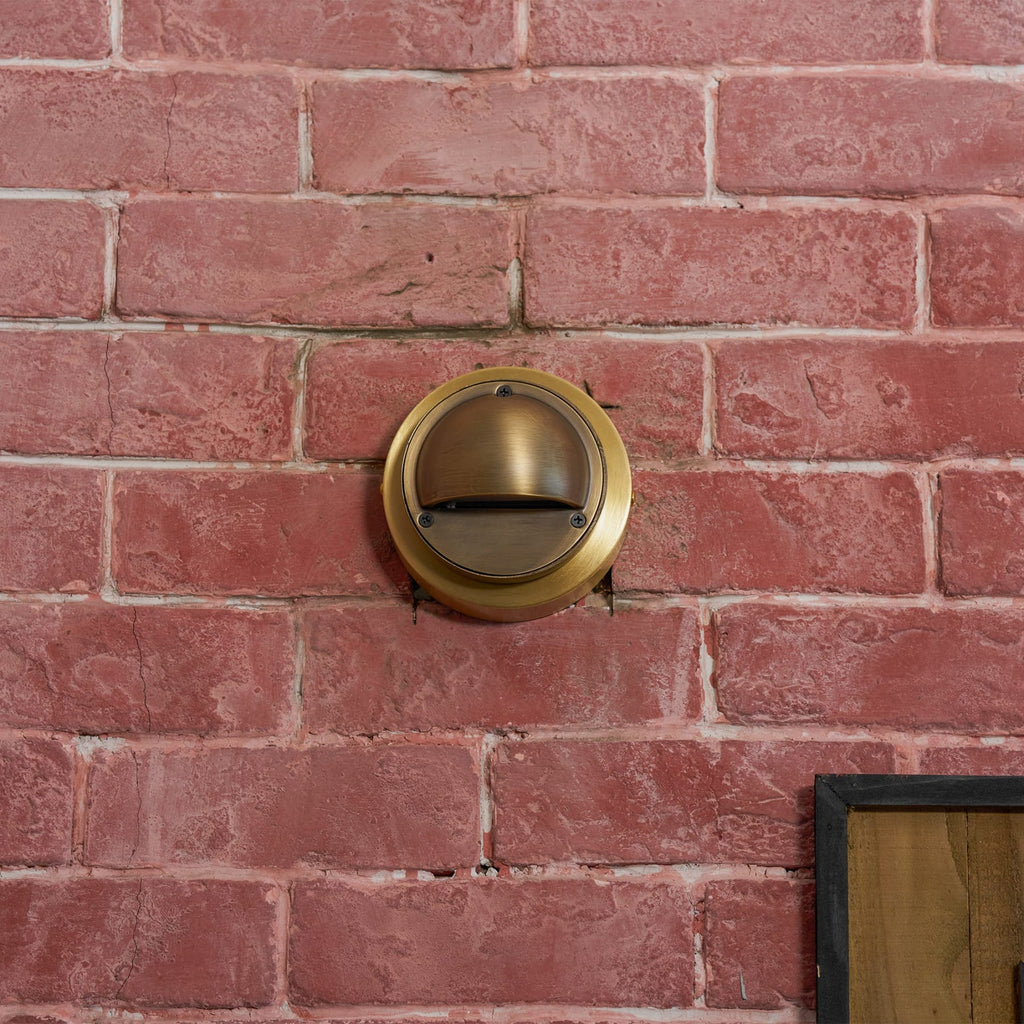 Modern Copper Wall Sconce With Dimmable Tri-Color Glow