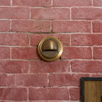 Modern Copper Wall Sconce With Dimmable Tri-Color Glow
