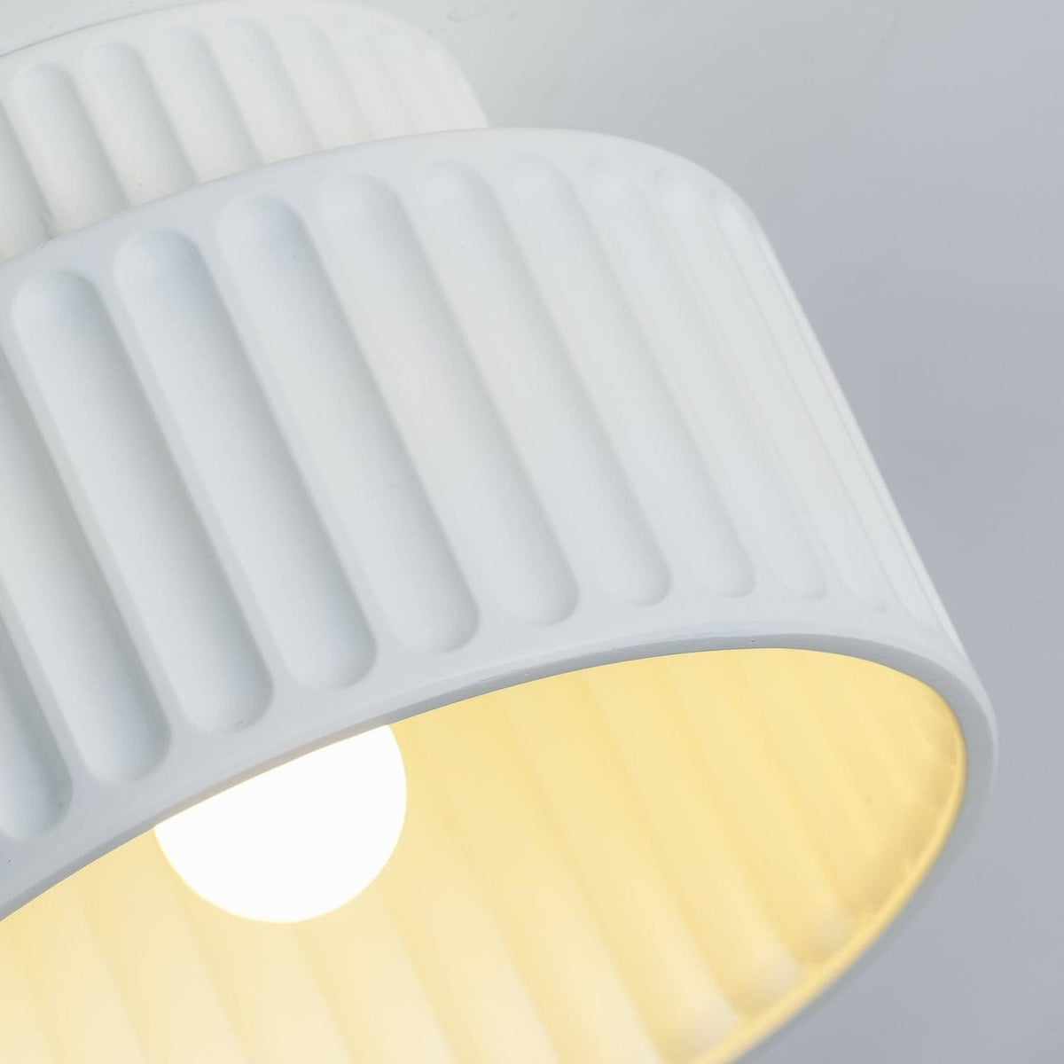 Modern Semi-Flush Ceiling Light for Living Room and Bedroom