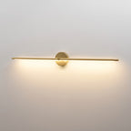 Minimalist Metal Linear Wall Sconce With Warm LED Glow