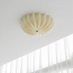 Vintage Glass Flush Mount Ceiling Light for Living Room