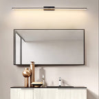 Modern Iron Linear Wall Sconce With Integrated LED for Hallway