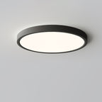 Minimalist Iron Flush Mount Ceiling Light With Slim Low-Profile Design