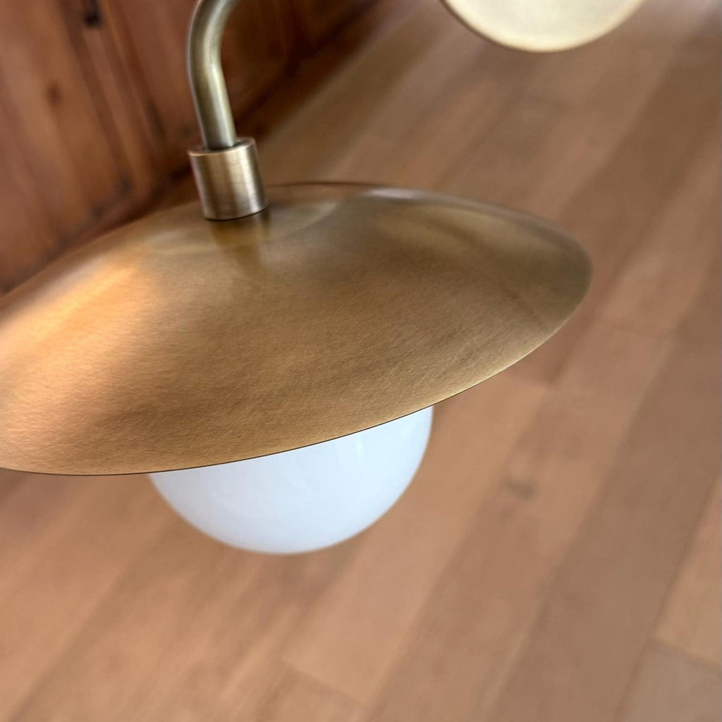 Modern Brass Wall Sconce for Living Room and Bedroom