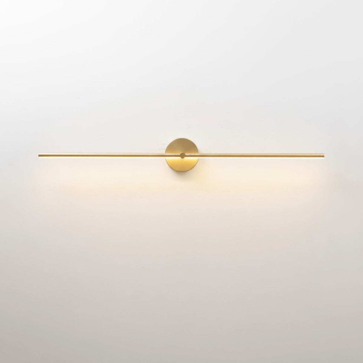 Minimalist Metal Linear Wall Sconce With Warm LED Glow