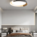 Modern Wood Flush Mount Ceiling Light for Living Room