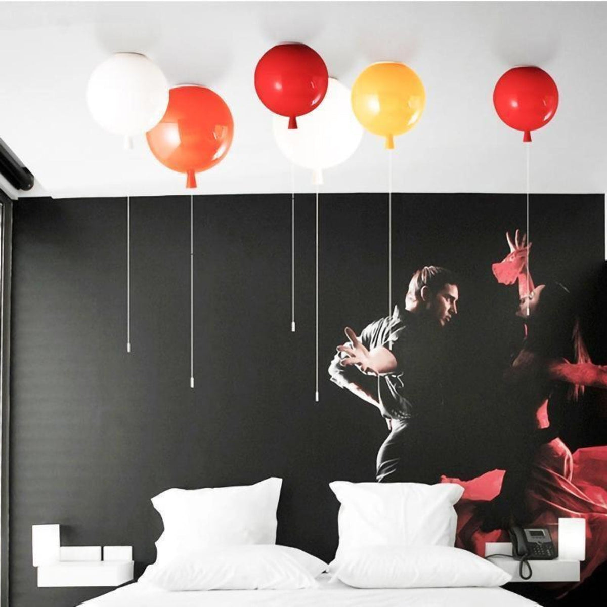 Modern Flush Mount Ceiling Light for Living Room and Bedroom
