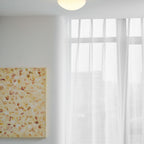 Modern Glass Flush Mount Ceiling Light