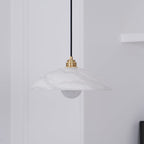 Modern Marble and Copper Pendant Light for Dining Room