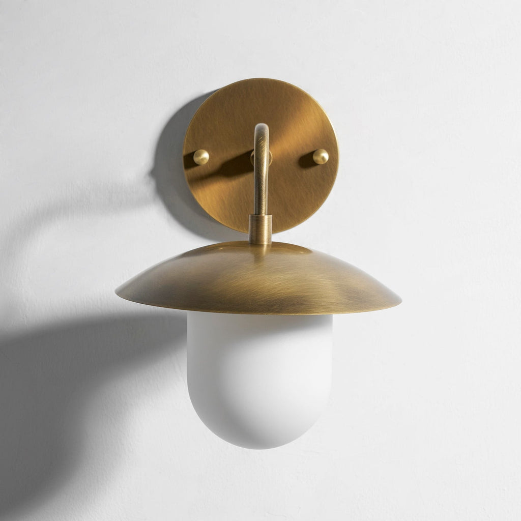 Modern Brass Wall Sconce for Living Room and Bedroom