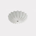 Vintage Glass Flush Mount Ceiling Light for Living Room