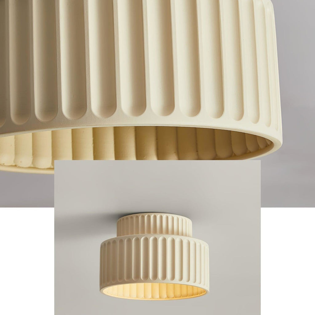 Modern Semi-Flush Ceiling Light for Living Room and Bedroom