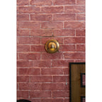 Modern Copper Wall Sconce With Dimmable Tri-Color Glow