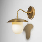 Modern Brass Wall Sconce for Living Room and Bedroom