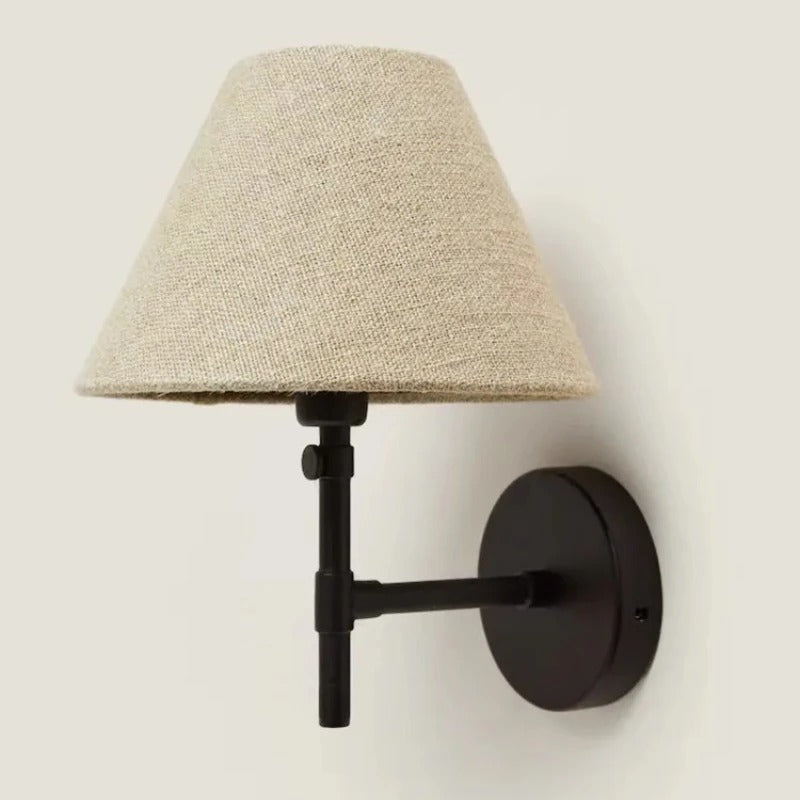 Modern Fabric Wall Sconce For Living Room And Bedroom