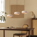 Modern Travertine Stone Pendant Light With Dimmable Remote Control