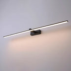 Modern Iron Linear Wall Sconce With Integrated LED for Hallway