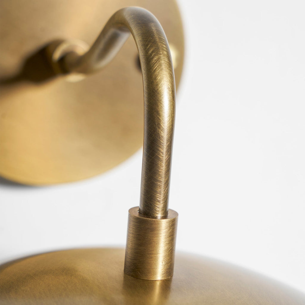Modern Brass Wall Sconce for Living Room and Bedroom