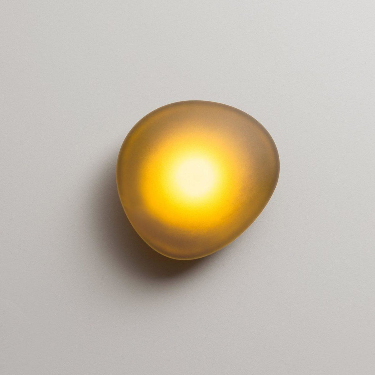 Modern Glass Wall Sconce With Warm Glass Shades