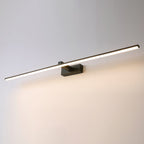 Modern Iron Linear Wall Sconce With Integrated LED for Hallway