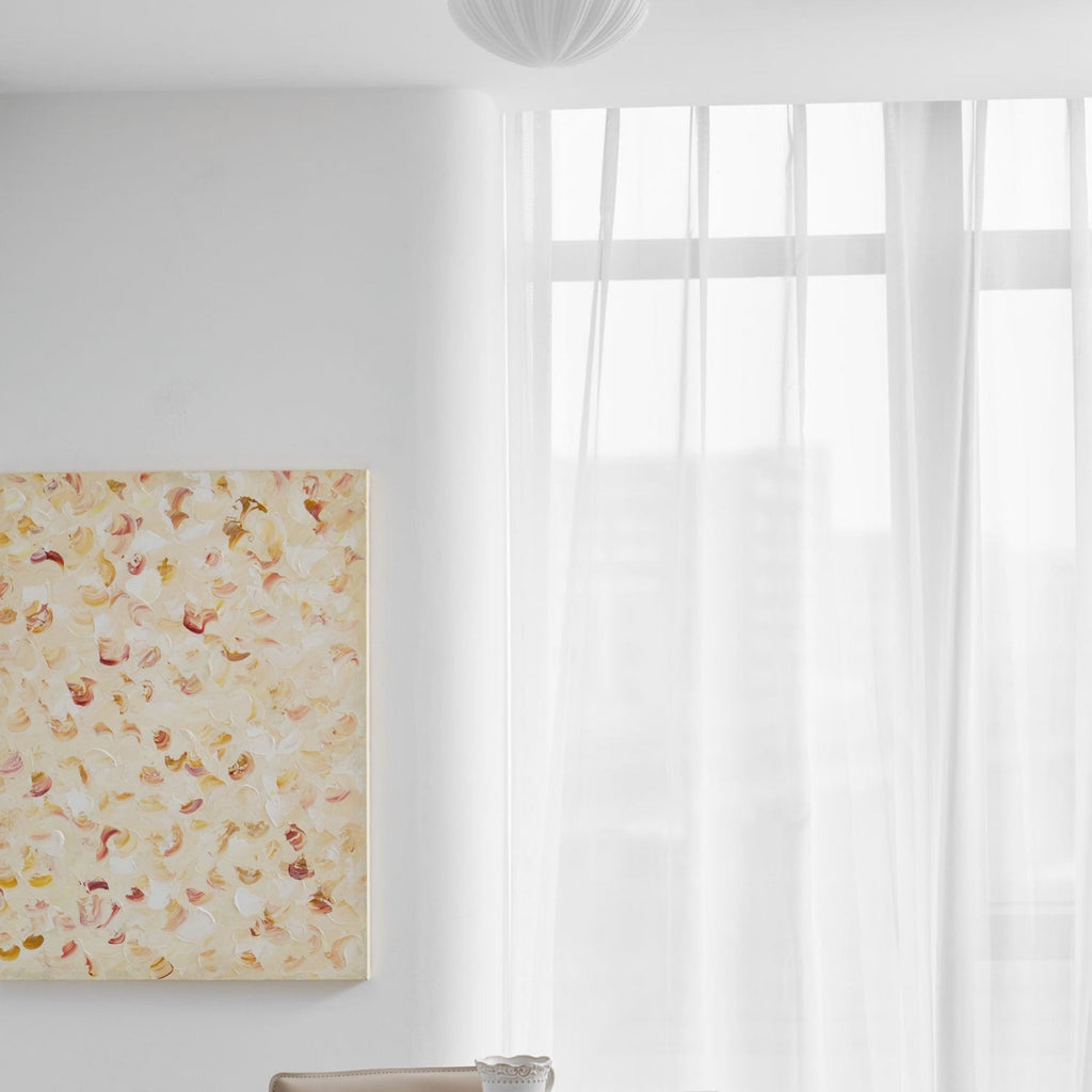 Modern Glass Flush Mount Ceiling Light