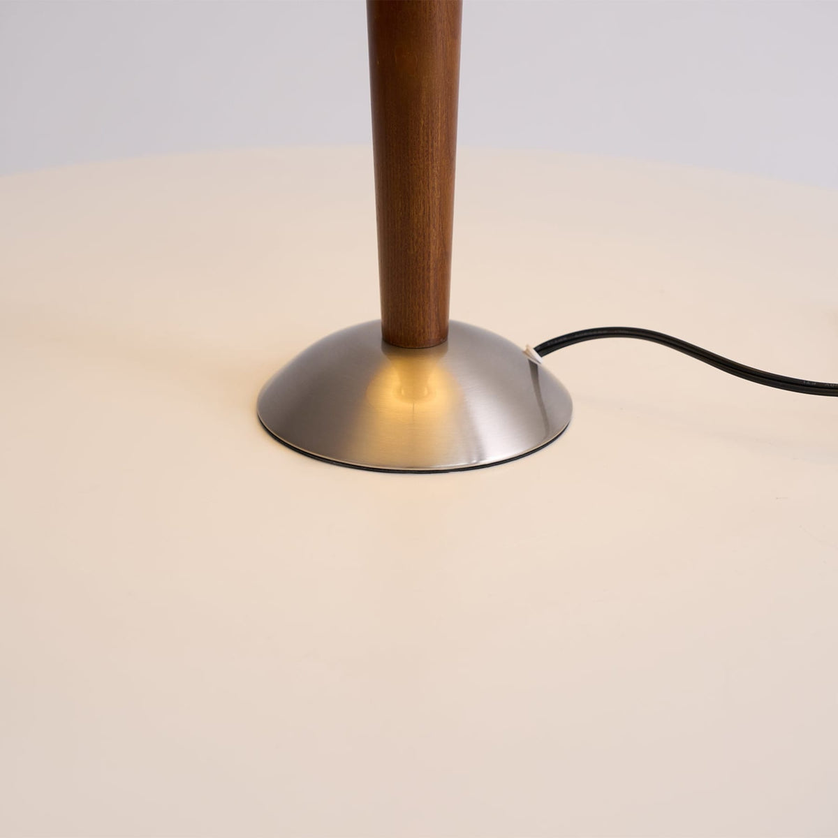 Modern Wood Table Lamp With Fabric Shade for Living Room