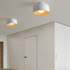 Modern Iron Semi-Flush Mount Ceiling Light for Living Room