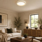 Modern Flush Mount Ceiling Light for Living Room and Bedroom