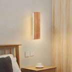 Modern Wood Wall Sconce for Living Room and Bedroom