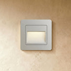 Minimalist Matte Plastic Wall Sconce for Hallway and Bedroom