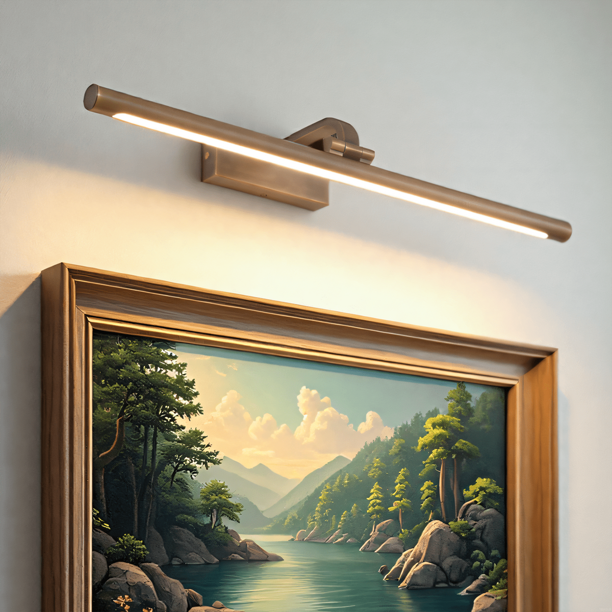 Modern Wrought Iron Wall Sconce With USB Power for Living Room