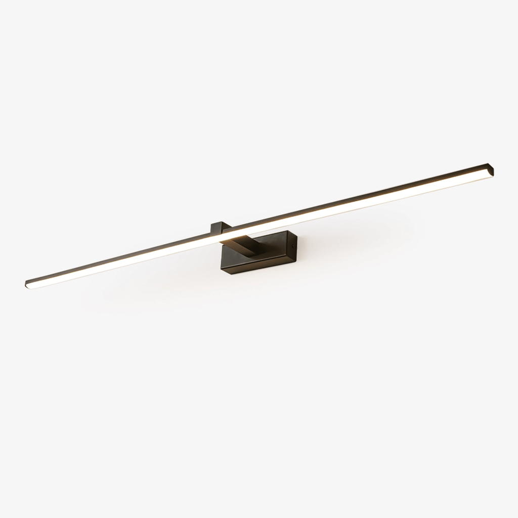 Modern Iron Linear Wall Sconce With Integrated LED for Hallway