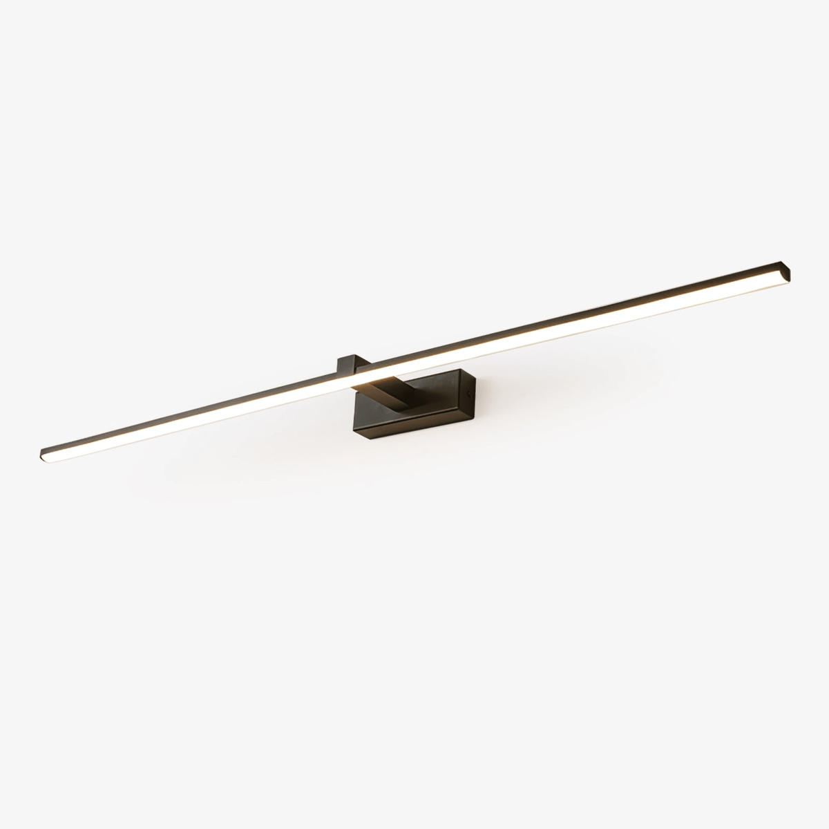 Modern Iron Linear Wall Sconce With Integrated LED for Hallway