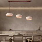Modern Travertine Stone Pendant Light With Dimmable Remote Control