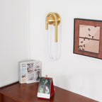 Minimalist Metal Wall Sconce for Living Room and Bedroom
