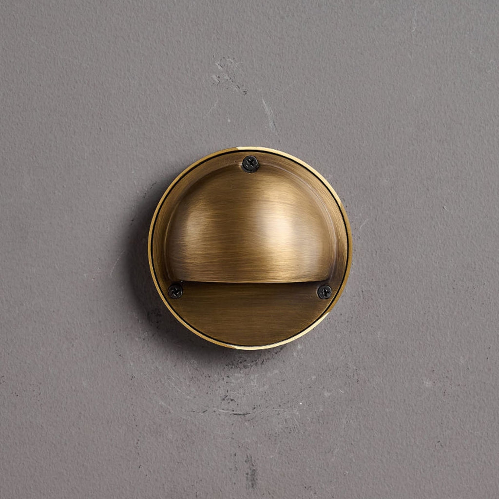 Modern Copper Wall Sconce With Dimmable Tri-Color Glow