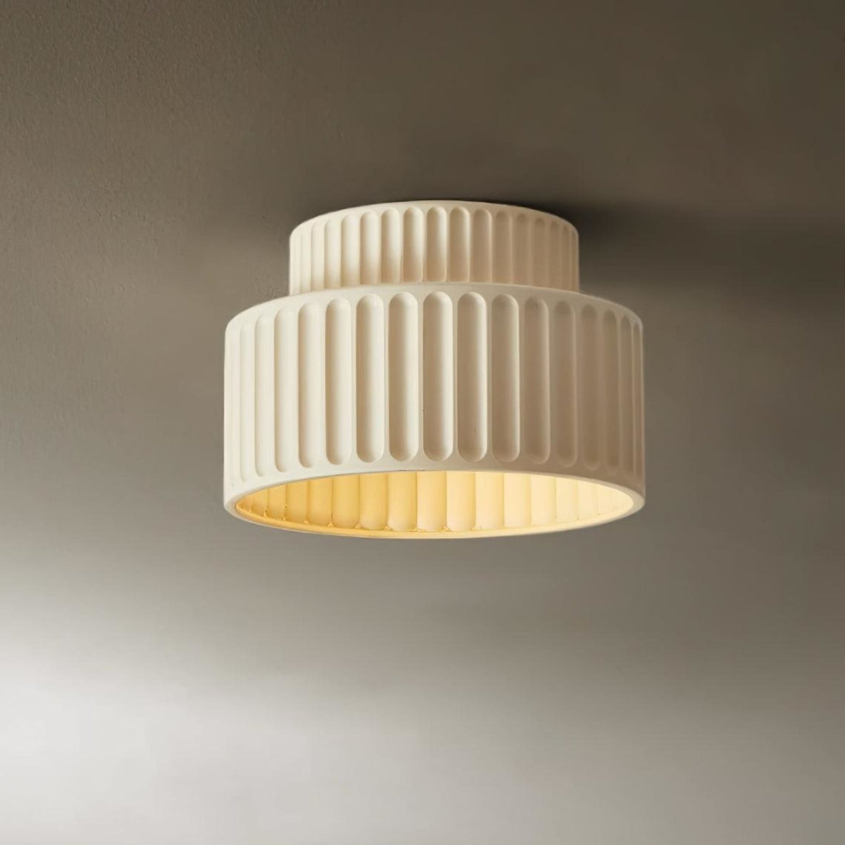 Modern Semi-Flush Ceiling Light for Living Room and Bedroom