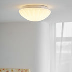 Modern Glass Flush Mount Ceiling Light