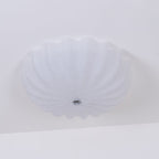 Vintage Glass Flush Mount Ceiling Light for Living Room