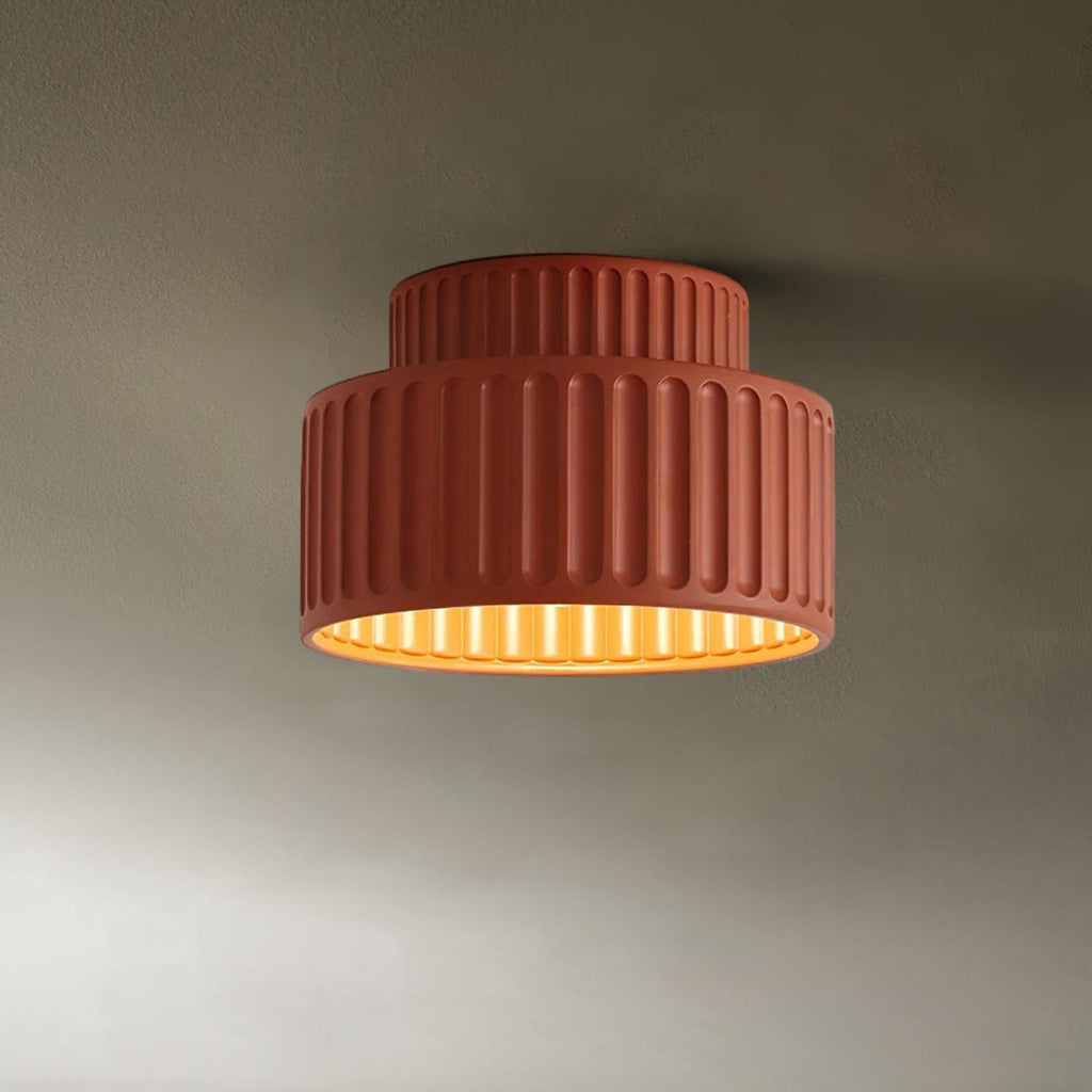 Modern Semi-Flush Ceiling Light for Living Room and Bedroom