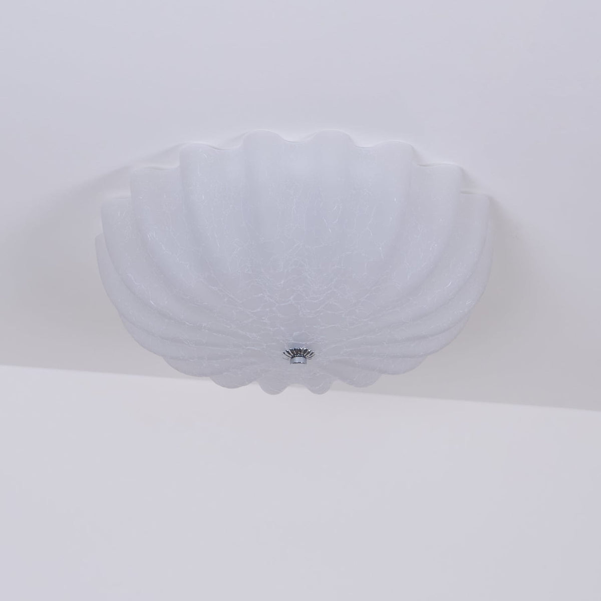 Vintage Glass Flush Mount Ceiling Light for Living Room