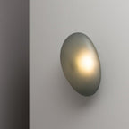 Modern Glass Wall Sconce With Warm Glass Shades