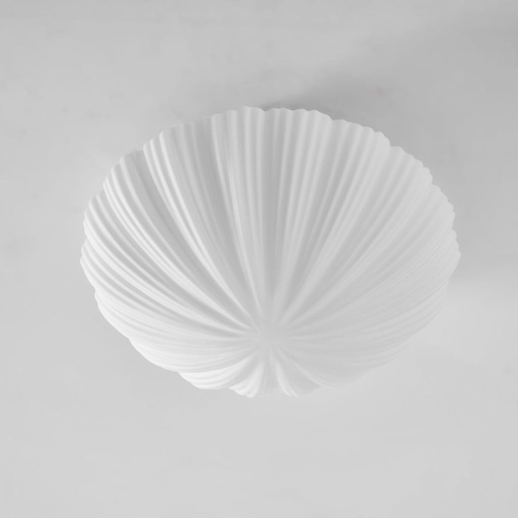 Modern Glass Flush Mount Ceiling Light