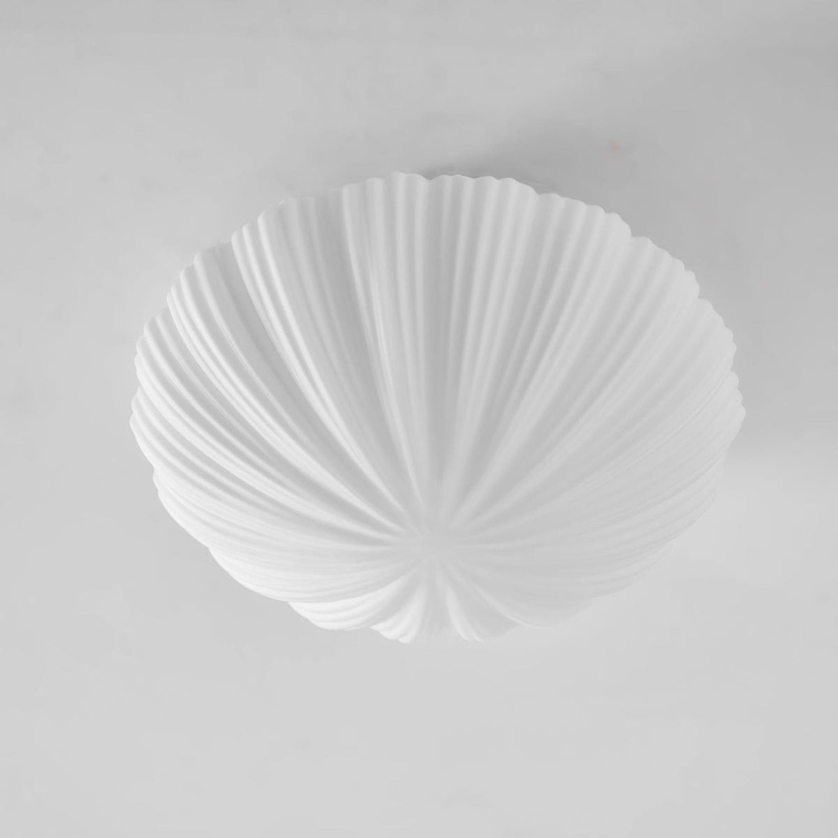 Modern Glass Flush Mount Ceiling Light