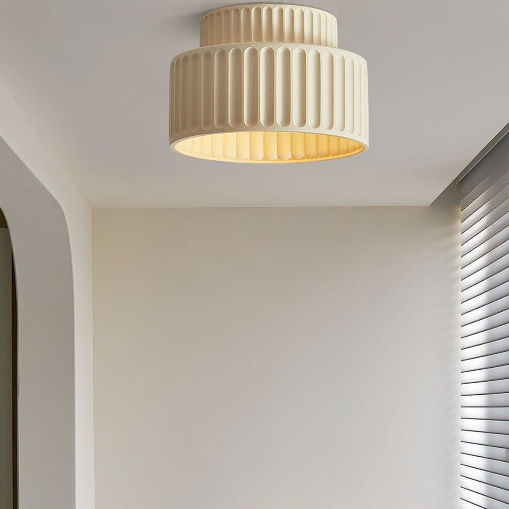 Modern Semi-Flush Ceiling Light for Living Room and Bedroom