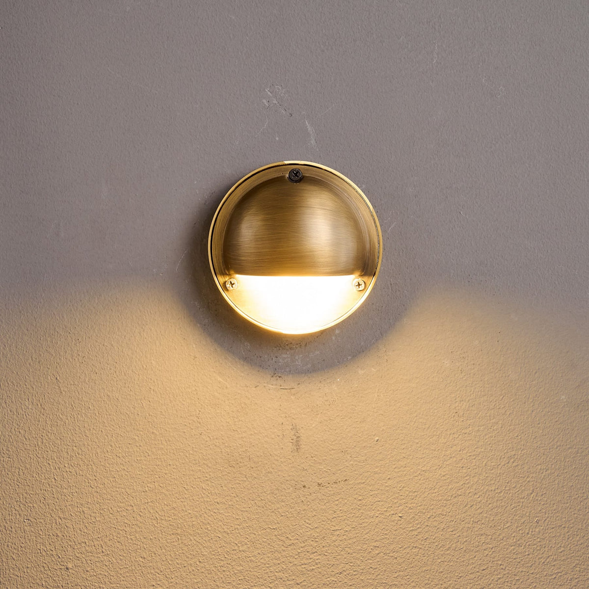 Modern Copper Wall Sconce With Dimmable Tri-Color Glow