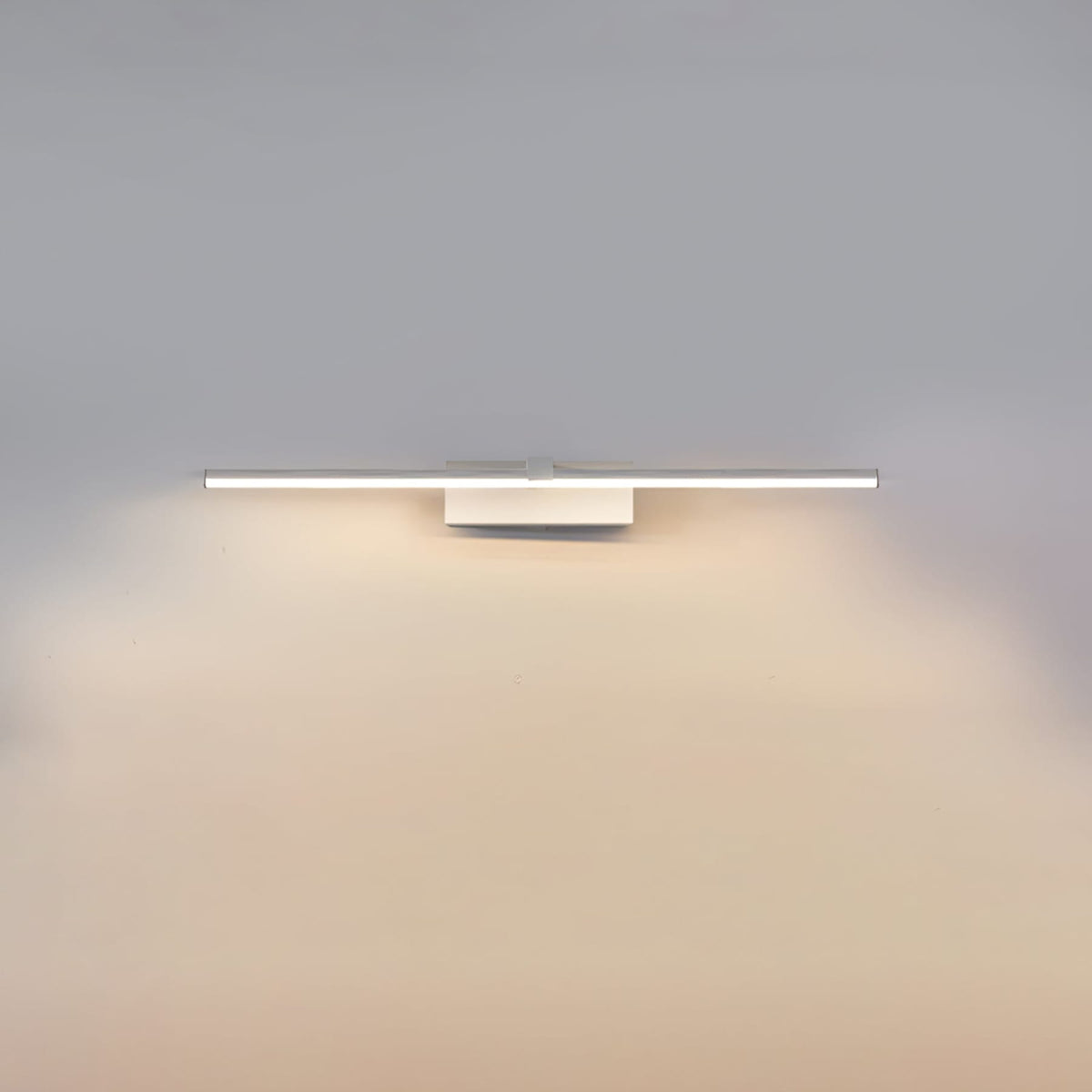 Modern Iron Linear Wall Sconce With Integrated LED for Hallway