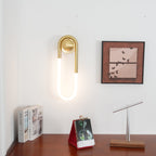 Minimalist Metal Wall Sconce for Living Room and Bedroom